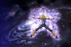 Hyôga intensifiant son cosmos