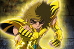 Aiolia concentrant son cosmos