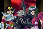Seiya, Shun et Markino