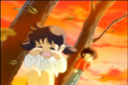 Seiya et Miho enfants
