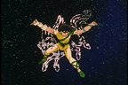 Seiya dessinant la constellation de Pégase