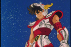 Seiya et l'armure de Pégase