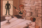 Marine et Seiya enfant