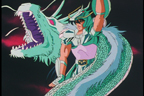 Shiryû invoquant le dragon ascendant de Rozan