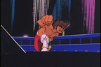 Seiya relançant le cœur de Shiryû