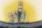 La statue d'Athéna et Algol de Persée