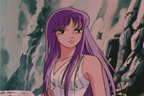 Saori prête à protéger Seiya