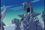 L'armure du Dragon morte