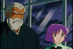 Saori enfant et son grand père, Mitsumasa Kido