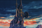 La statue d'Odin