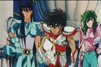 Seiya, Shiryû et Shun