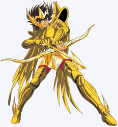 Les films de Saint Seiya - Seiya en armure d'Or du Sagittaire