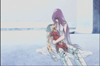 Saori avec le corps de Seiya