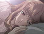 Kotori triste dans son lit