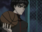 Kamui jouant au basket