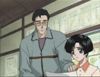 Yuzuriha et son maître d'école