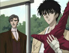 Kamui et le directeur de l'école Clamp