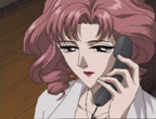 Karen au téléphone
