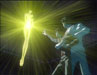 X de Clamp épisode 11 - Tokiko donnant naissance à l'épée divine